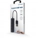 Gembird Концентратор Gembird USB 2.0 4 ports black (UHB-U2P4-06)