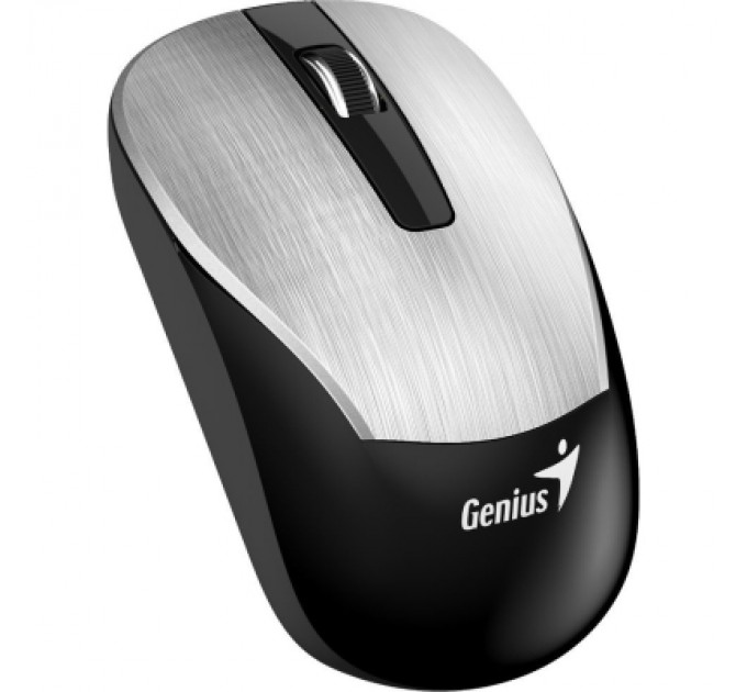 Genius Мишка Genius ECO-8015 Wireless Silver (31030011411)