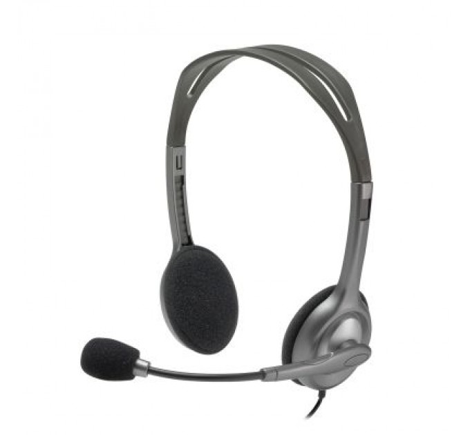 Logitech Навушники Logitech H111 Stereo Headset with 1*4pin jack (981-000593)