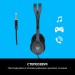 Logitech Навушники Logitech H111 Stereo Headset with 1*4pin jack (981-000593)