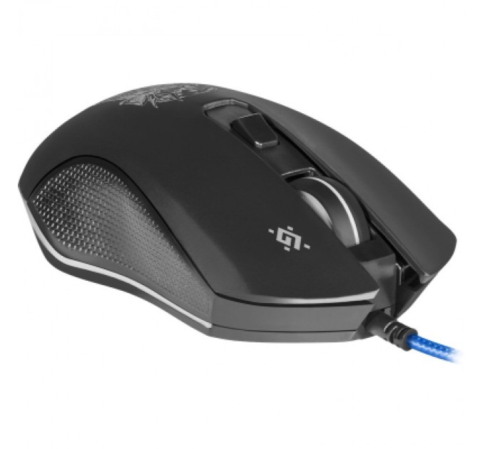 Defender Мишка Defender Sleipnir GM-927 USB Black+ Килимок (52927)