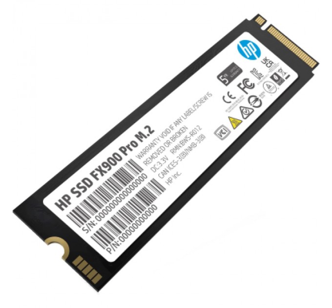 HP Накопичувач SSD M.2 2280 4TB FX900 Pro HP (4A3U2AA)