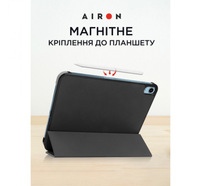 AirOn Чохол до планшета AirOn Premium iPad 10.9 10th 2022 + Film Black (4822352781085)