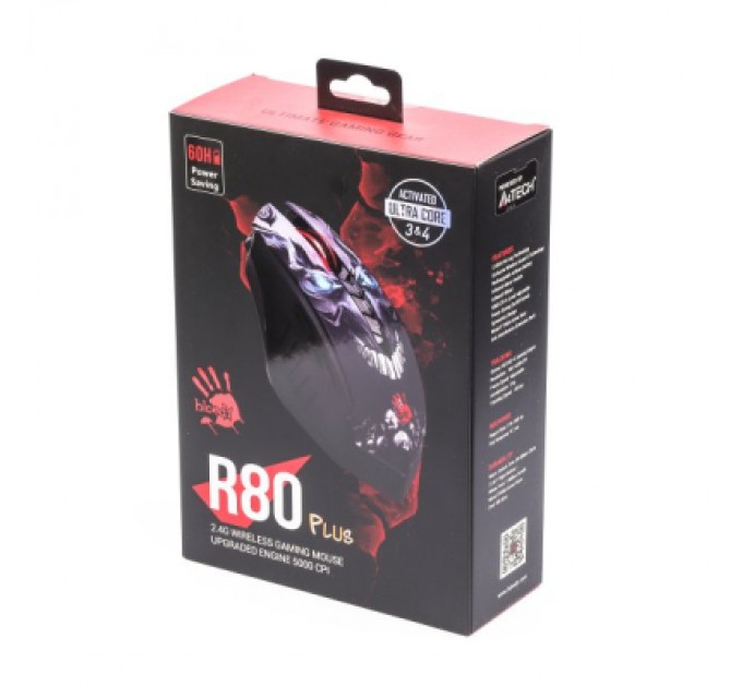 A4Tech Мишка A4Tech Bloody R80 Plus Wireless Skull (Bloody R80 Plus Skull)