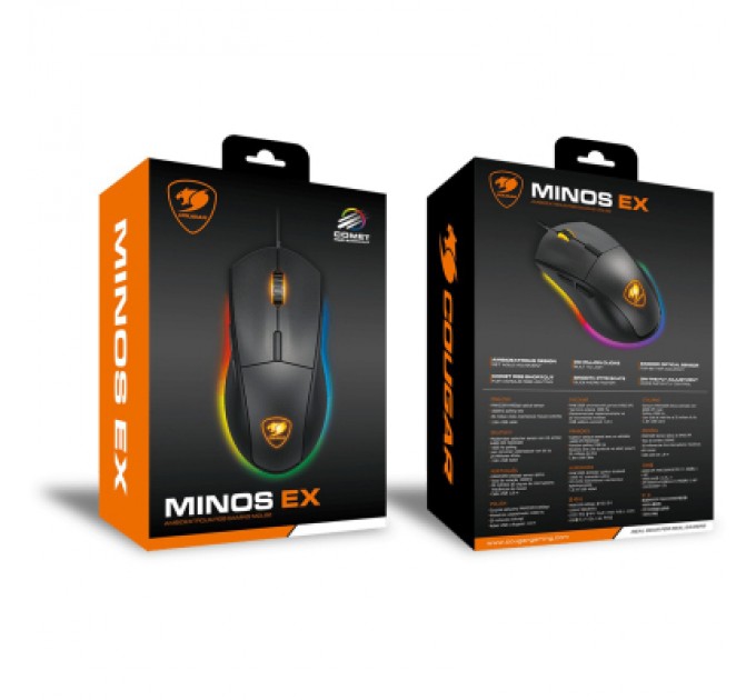 Cougar Мишка Cougar Minos EX USB Black (Minos EX Black)