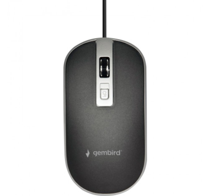 Gembird Мишка Gembird MUS-4B-06-BS USB Black-Gray (MUS-4B-06-BS)