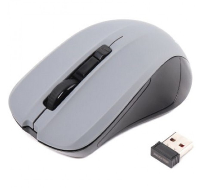 Maxxter Мишка Maxxter Mr-337-Gr Wireless Gray (Mr-337-Gr)