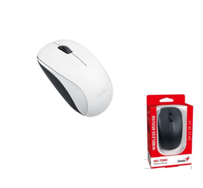 Genius Мишка Genius NX-7000 Wireless White (31030027401)