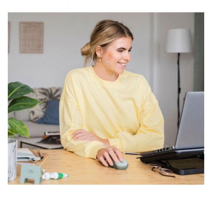 Trust Мишка Trust YVI+ Silent Eco Wireless Green (24552)