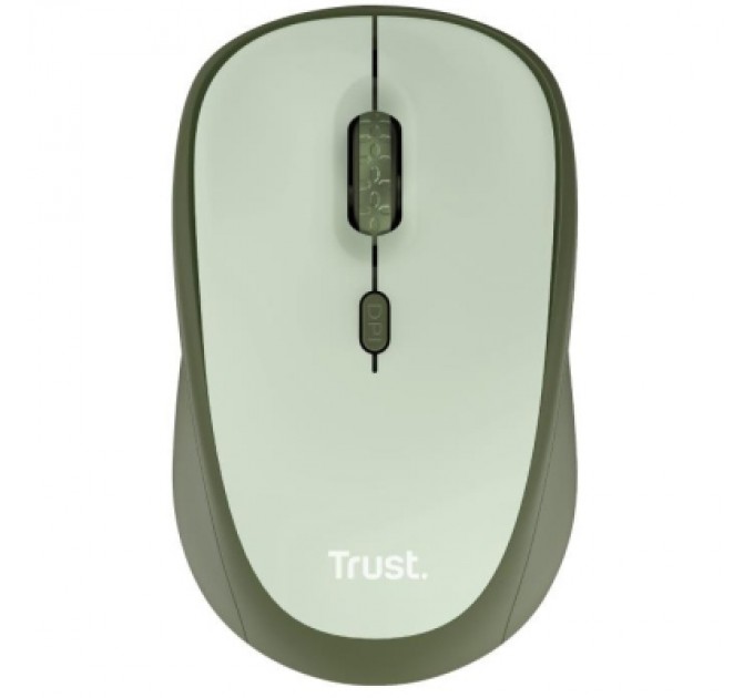 Trust Мишка Trust YVI+ Silent Eco Wireless Green (24552)