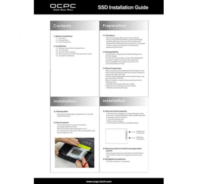 OCPC Накопичувач SSD 2.5" 4TB OCPC (OCGSSD25S3T4TB)