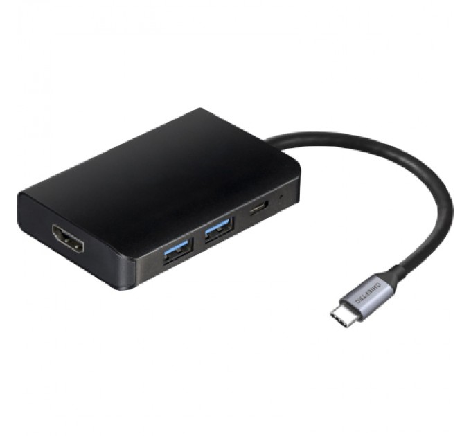 Chieftec Концентратор Chieftec USB3.1 Type-C to HDMI/USB 3.0x2/USB-C/PD 60W 5-in-1 DSC-501 (DSC-501)