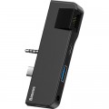 Baseus Концентратор Baseus USB3.1 Type-C+3.5mm toHDMI/USB 3.0/Type-C/3.5mm forSurfaceGo (CAHUB-FT01)