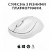 Logitech Мишка Logitech M240 Silent Bluetooth Off-White (910-007120)