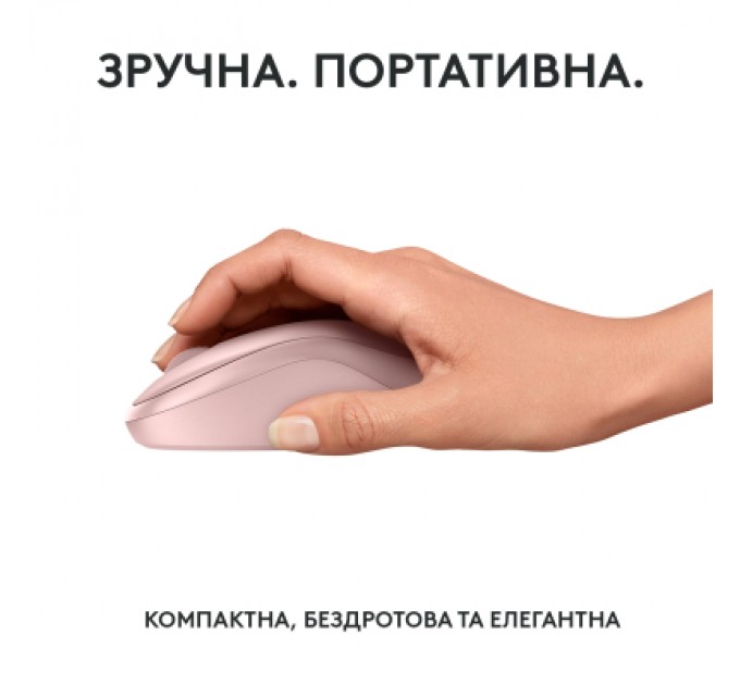 Logitech Мишка Logitech M240 Silent Bluetooth Rose (910-007121)