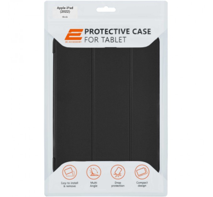 2E Чохол до планшета 2E Apple iPad(2022), Flex, Black (2E-IPAD-2022-IKFX-BK)