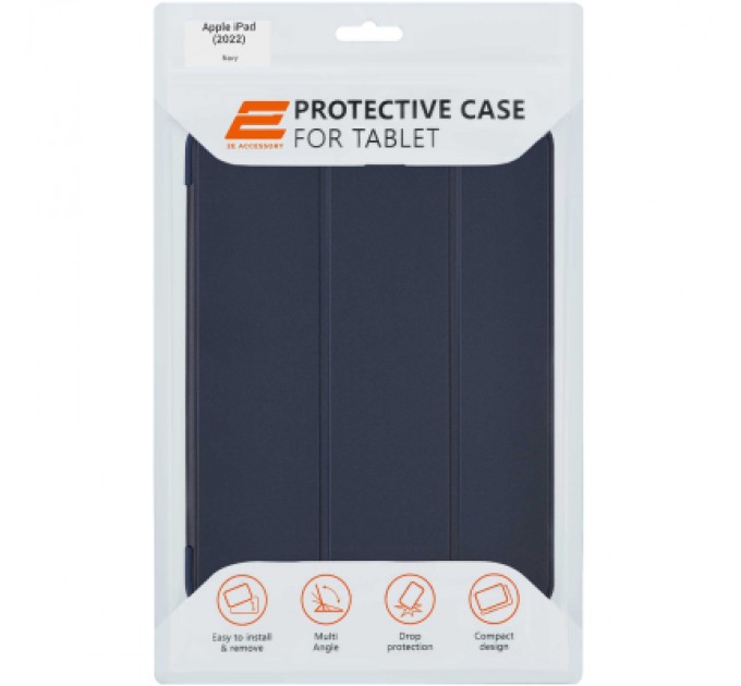 2E Чохол до планшета 2E Apple iPad(2022), Flex, Navy (2E-IPAD-2022-IKFX-NV)