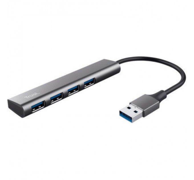 Trust Концентратор Halyx 4-Port USB-A 3.2 Grey Trust (24947_TRUST)