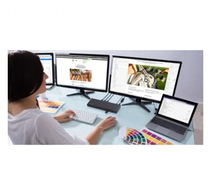 Belkin Порт-реплікатор Belkin USB-C Universal Triple Display Dock (INC007VFBK)