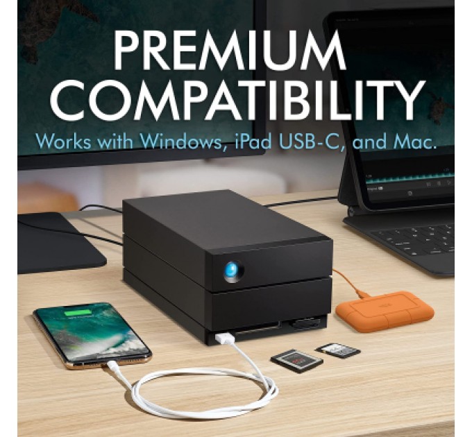 LaCie Зовнішній жорсткий диск 3.5" 40TB LaCie (STLG40000400)