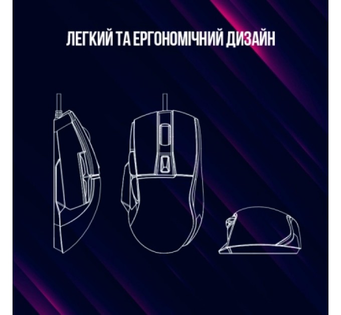 Lorgar Мишка Lorgar Jetter 357 Wired USB Black (LRG-GMS357)