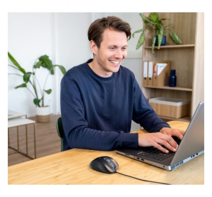 Trust Мишка Trust Fyda Comfortable ECO USB Black-GREY (24728)