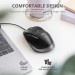 Trust Мишка Trust Fyda Comfortable ECO USB Black-GREY (24728)