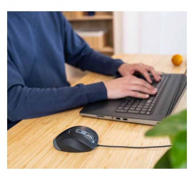 Trust Мишка Trust Fyda Comfortable ECO USB Black-GREY (24728)