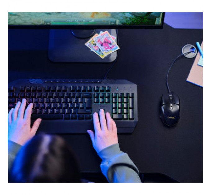 Trust Мишка Trust GXT 109 Felox RGB Black (25036)