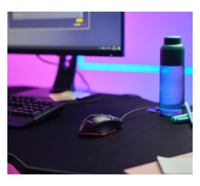 Trust Мишка Trust GXT 109 Felox RGB Black (25036)