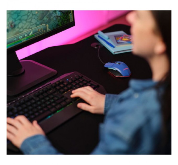 Trust Мишка Trust GXT 109 Felox RGB Blue (25067)