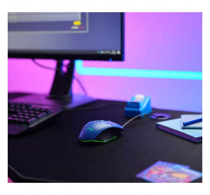 Trust Мишка Trust GXT 109 Felox RGB Blue (25067)