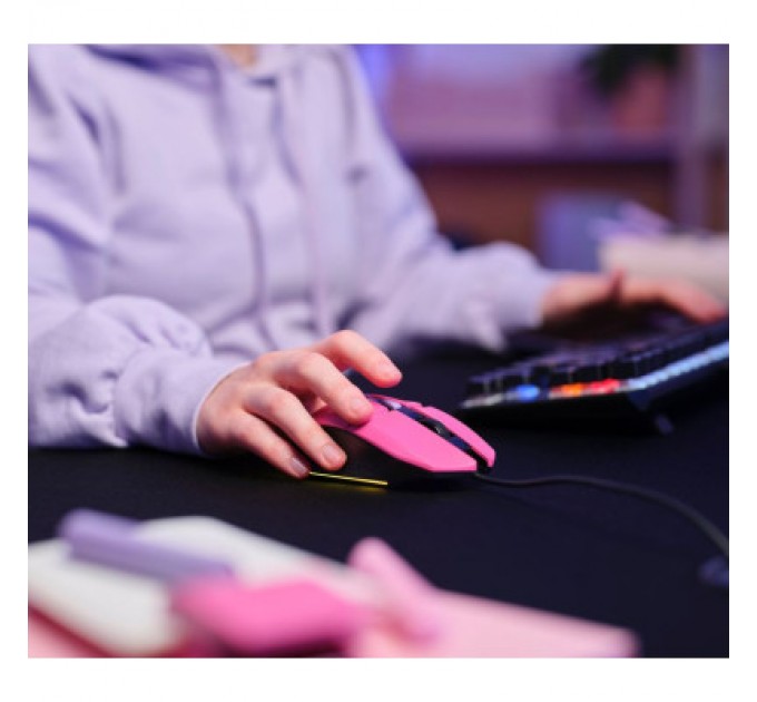 Trust Мишка Trust GXT 109 Felox RGB Pink (25068)
