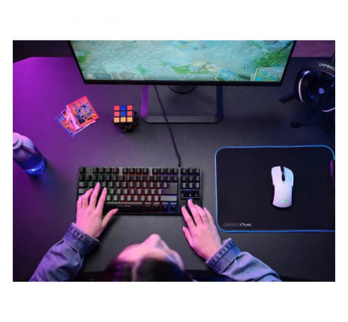 Trust Мишка Trust GXT923 YBAR Wireless White (24889)