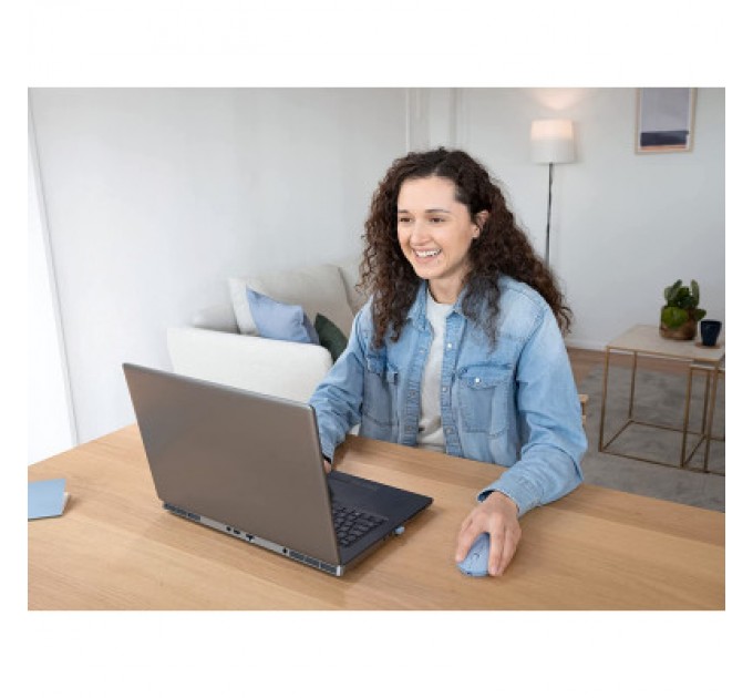 Trust Мишка Trust Puck Wireless/Bluetooth Silent Blue (24126)