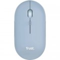 Trust Мишка Trust Puck Wireless/Bluetooth Silent Blue (24126)