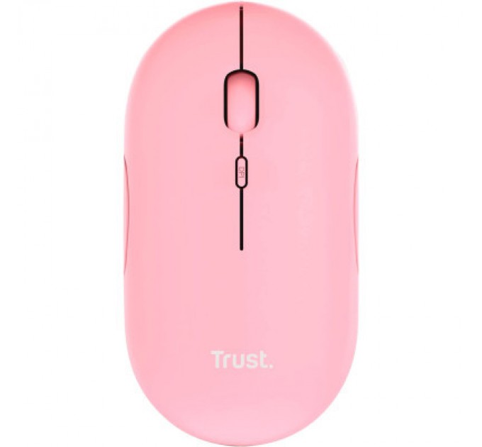 Trust Мишка Trust Puck Wireless/Bluetooth Silent Pink (24125)