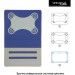 Armorstandart Чохол до планшета Armorstandart Elastic Band 10 Dark Blue (ARM59076)