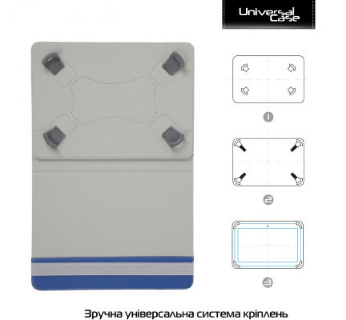 Armorstandart Чохол до планшета Armorstandart Silicone Hooks 10 Blue (ARM59079)