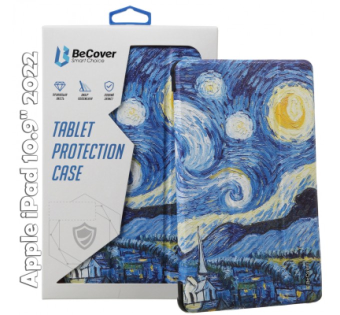 BeCover Чохол до планшета BeCover Smart Case Apple iPad 10.9" 2022 Night (709204)
