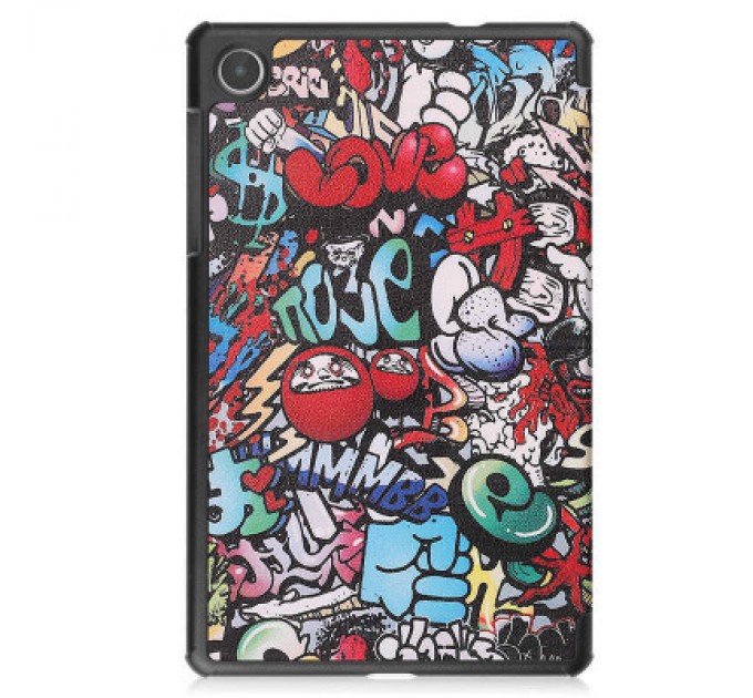 BeCover Чохол до планшета BeCover Smart Case Lenovo Tab M8(4rd Gen) TB-300FU 8" Graffiti (709218)