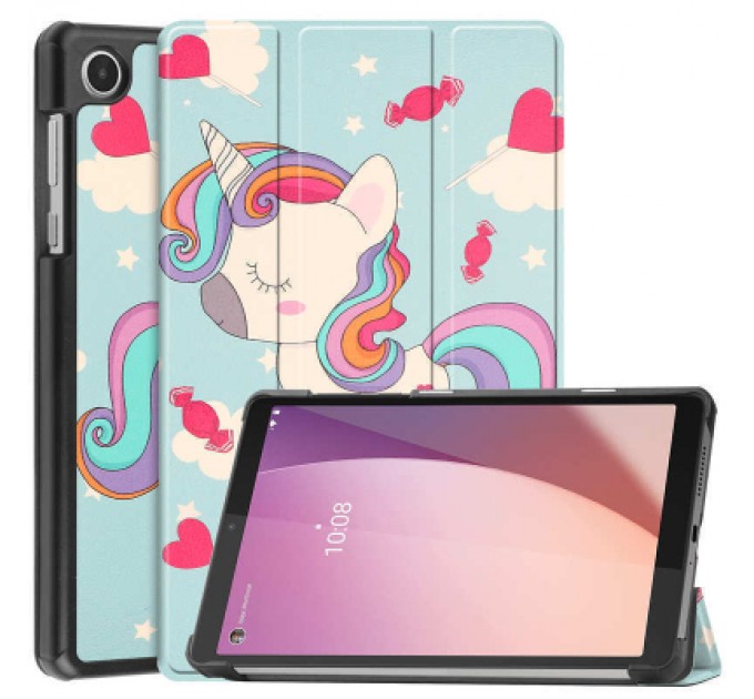 BeCover Чохол до планшета BeCover Smart Case Lenovo Tab M8(4rd Gen) TB-300FU 8" Unicorn (709220)