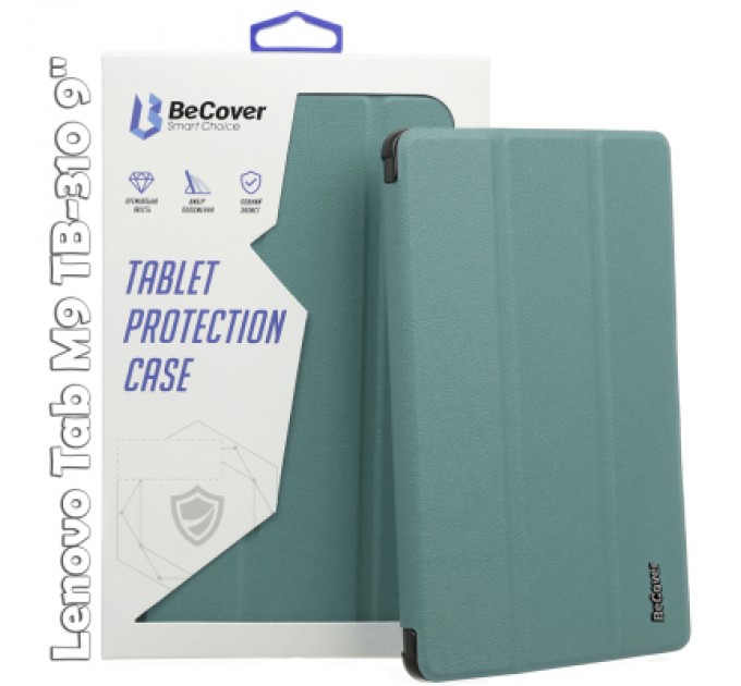 BeCover Чохол до планшета BeCover Smart Case Lenovo Tab M9 TB-310 9" Dark Green (709223)