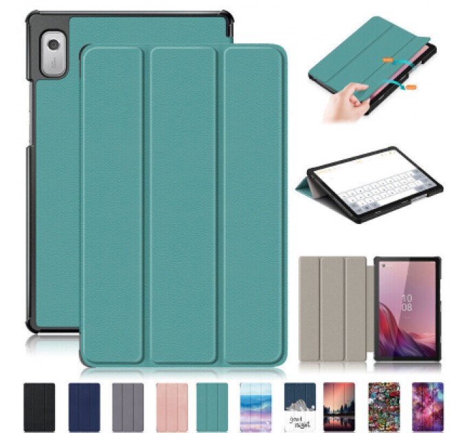 BeCover Чохол до планшета BeCover Smart Case Lenovo Tab M9 TB-310 9" Dark Green (709223)