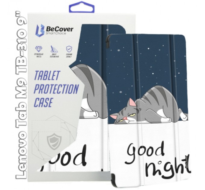 BeCover Чохол до планшета BeCover Smart Case Lenovo Tab M9 TB-310 9" Good Night (709229)