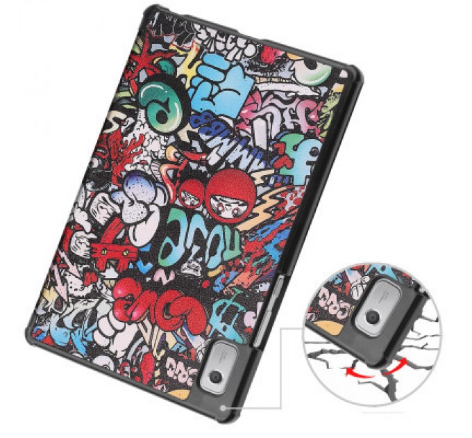 BeCover Чохол до планшета BeCover Smart Case Lenovo Tab M9 TB-310 9" Graffiti (709230)
