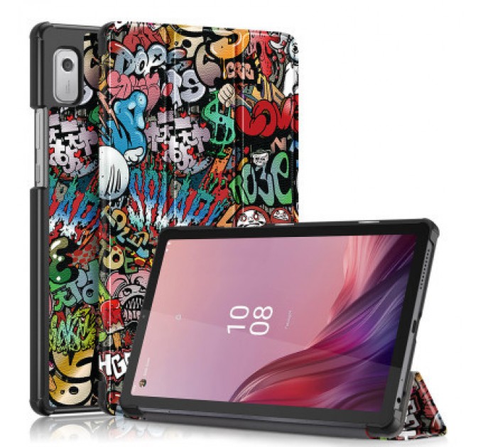 BeCover Чохол до планшета BeCover Smart Case Lenovo Tab M9 TB-310 9" Graffiti (709230)