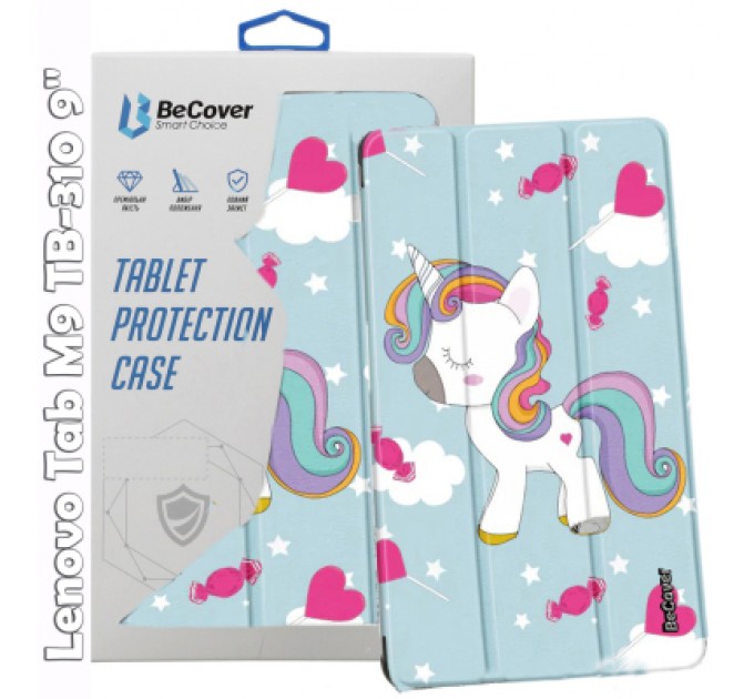 BeCover Чохол до планшета BeCover Smart Case Lenovo Tab M9 TB-310 9" Unicorn (709232)