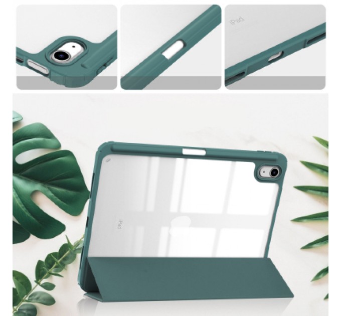 BeCover Чохол до планшета BeCover Soft Edge BeCover Apple iPad 10.9" 2022 Dark Green (709182)