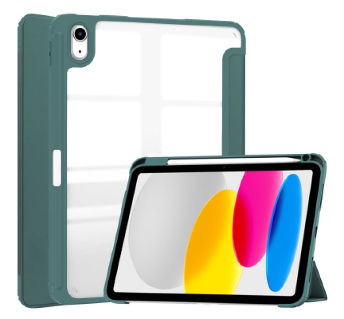 BeCover Чохол до планшета BeCover Soft Edge BeCover Apple iPad 10.9" 2022 Dark Green (709182)